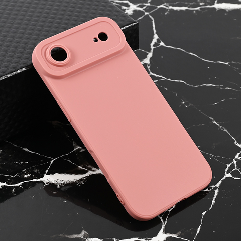 Zastitna maska (futrola) Teracell Giulietta - iPhone 17 Air mat tamno roze.