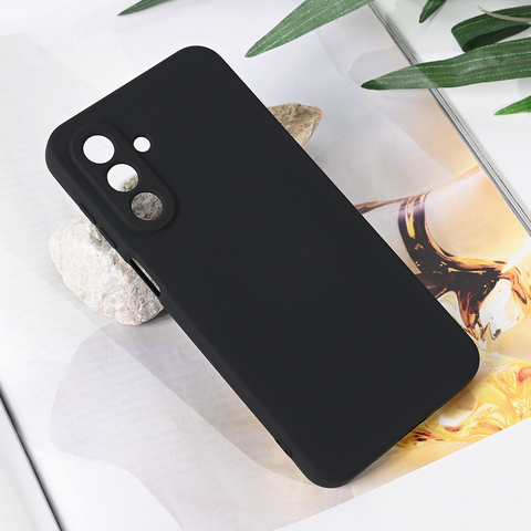 Zastitna maska (futrola) Teracell Soft Velvet - Samsung A175 Galaxy A17 crna.