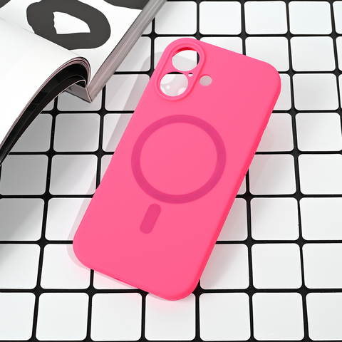 Zastitna maska (futrola) Magsafe Pure color - iPhone 17 6.3 pink.