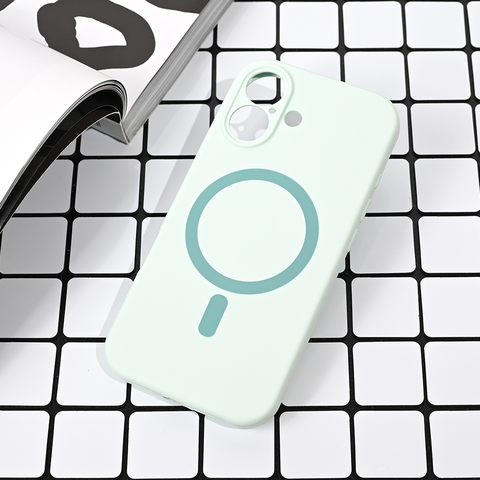 Zastitna maska (futrola) Magsafe Pure color - iPhone 17 6.3 mint.