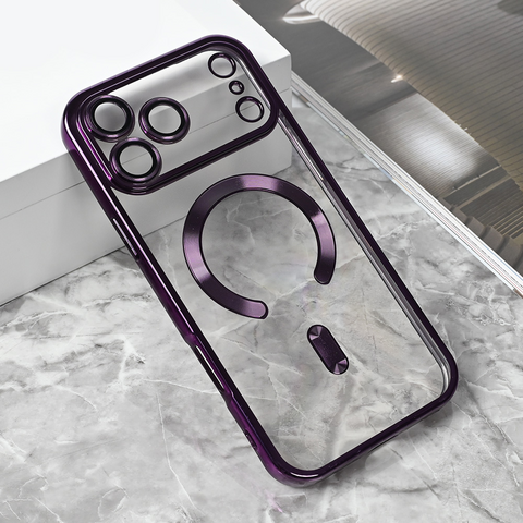 Zastitna maska (futrola) Magsafe Lux - iPhone 17 Pro Max 6.9 ljubicasta.