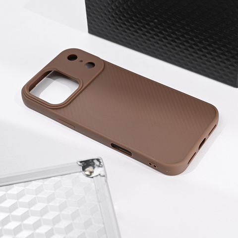 Zastitna maska (futrola) Magsafe Kevlar - iPhone 17 Pro Max 6.9 braon.