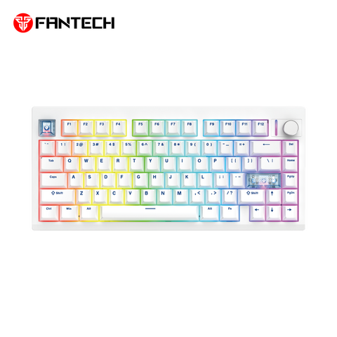 Tastatura Mehanicka Gaming Fantech MK921 Maxfit 8 Wireless beli (white) white switch.