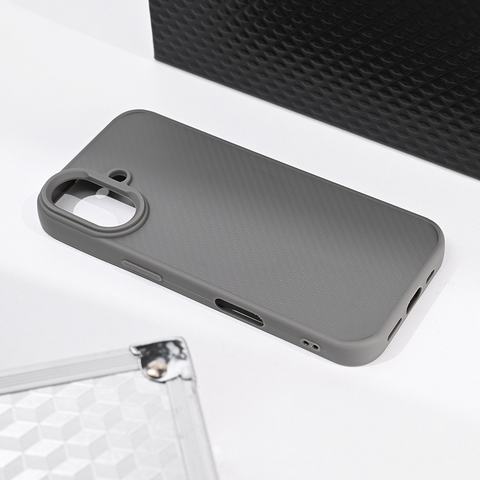 Zastitna maska (futrola) Magsafe Kevlar - iPhone 17 6.3 siva.