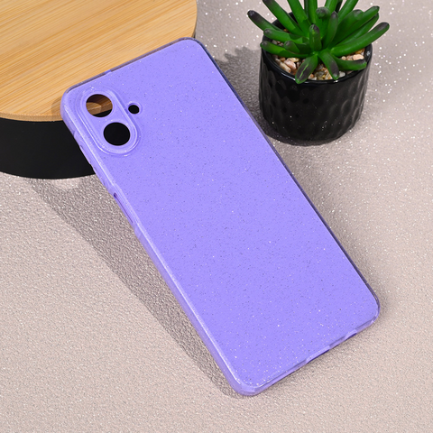 Zastitna maska (futrola) Sparkle Dust - Samsung A075F Galaxy A07 ljubicasta.