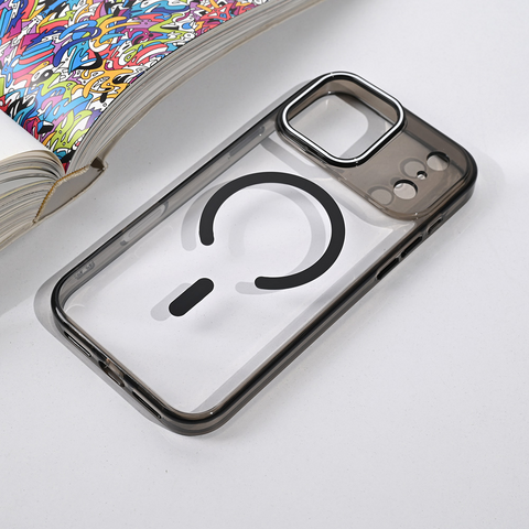 Zastitna maska (futrola) Magsafe Color Pop - iPhone 17 Pro Max 6.9 crna.