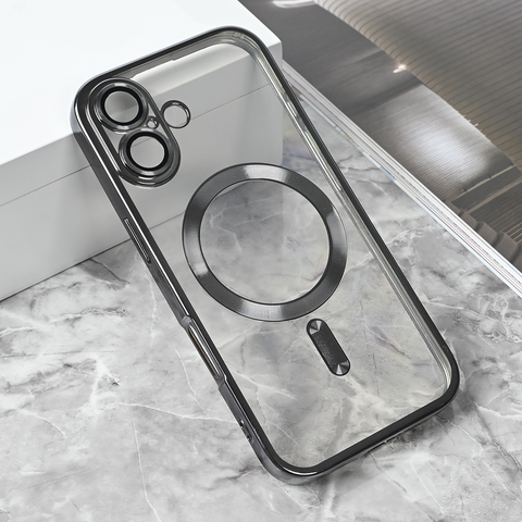 Zastitna maska (futrola) Magsafe Lux - iPhone 17 6.3 siva.