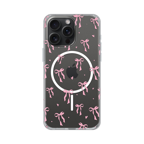 Zastitna maska (futrola) print Magsafe - iPhone 15 Pro Max 6.7 Cute Bows.