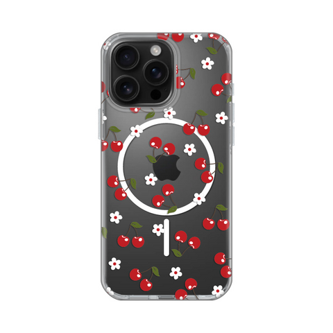 Zastitna maska (futrola) print Magsafe - iPhone 16 Pro Max 6.9 Cute Cherries.