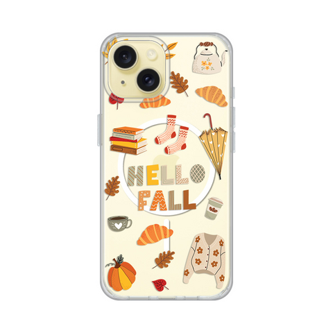 Zastitna maska (futrola) print Magsafe - iPhone 15 Hello Fall.
