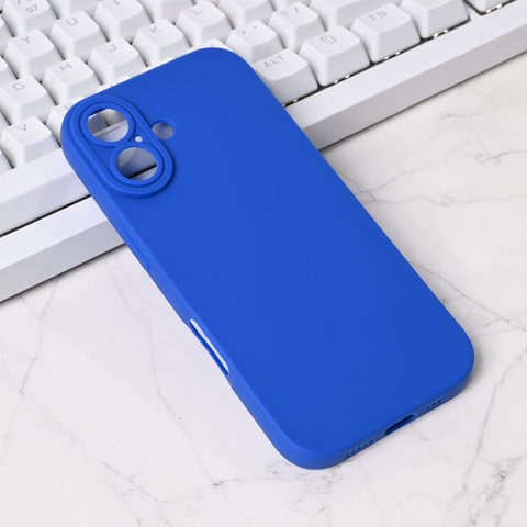 Zastitna maska (futrola) Silikon Pro Camera - iPhone 17 6.3 plava.