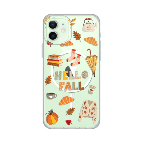 Zastitna maska (futrola) print Magsafe - iPhone 12/12 Pro 6.1 Hello Fall.
