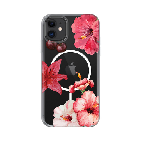 Zastitna maska (futrola) print Magsafe - iPhone 11 6.1 Hibiscus.