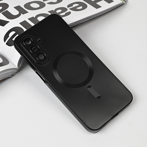 Zastitna maska (futrola) Magsafe Chrome - Samsung A175 Galaxy A17 crna.