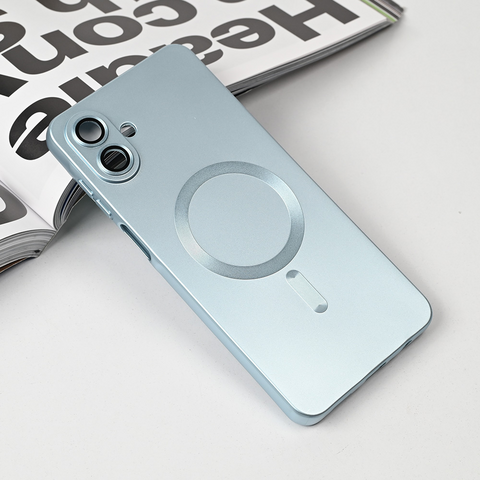 Zastitna maska (futrola) Magsafe Chrome - Samsung A075F Galaxy A07 plava.