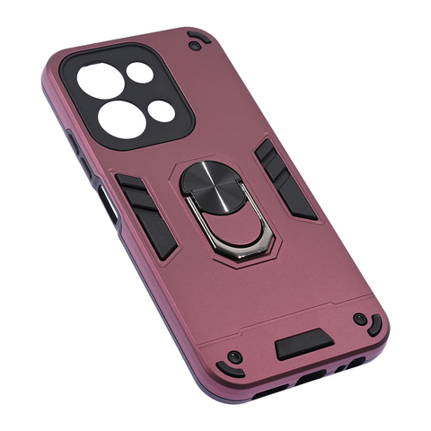 Zastitna maska (futrola) Hard Ring - Xiaomi Redmi 15C 4G(173mm) bordo.