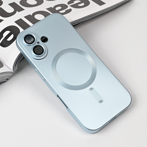 Zastitna maska (futrola) Magsafe Chrome - iPhone 17 6.3 plava.
