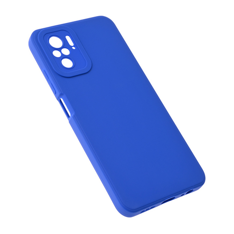 Zastitna maska (futrola) Teracell Giulietta - Xiaomi Redmi Note 10/Redmi Note 10S mat plava.