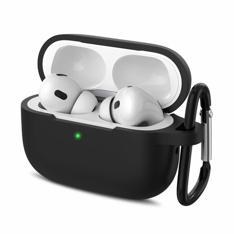Zastitna maska (futrola) - Airpods Pro/Pro 2 crna.