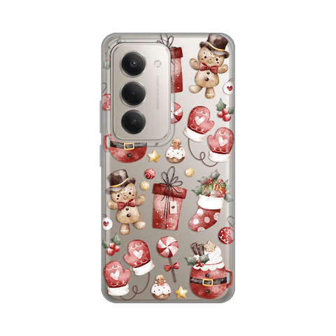 Zastitna ultra tanka (skin) maska / futrola PRINT - Xiaomi Redmi 15 4G Cozy Christmas.