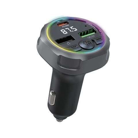 FM modulator Superior C63 QC 3.0 PD 30W crni (MS).