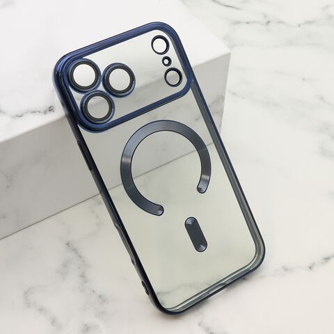 Zastitna maska (futrola) CAMERA PROTECT MAGSAFE II - iPhone 17 Pro Max (6.9) tamno plava (MS).