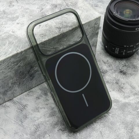 Zastitna maska (futrola) AMBER MagSafe - iPhone 17 Pro crna (MS).