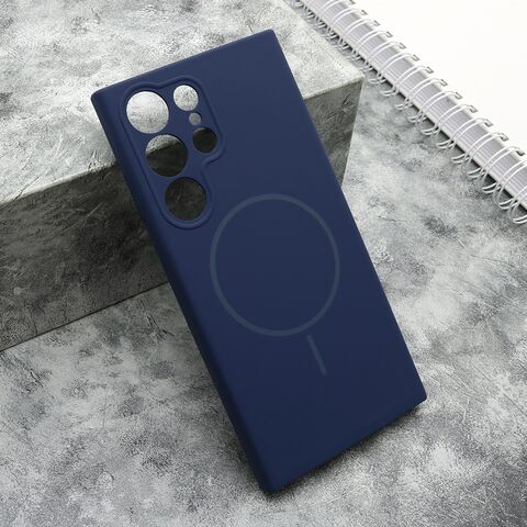 Zastitna maska (futrola) FLEX MagSafe - Samsung Galaxy S23 Ultra plava (MS).