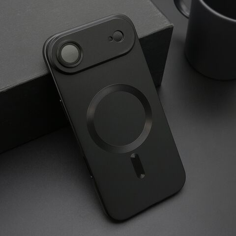 Zastitna maska (futrola) ELEGANT MAGSAFE - iPhone 17 Air crna (MS).