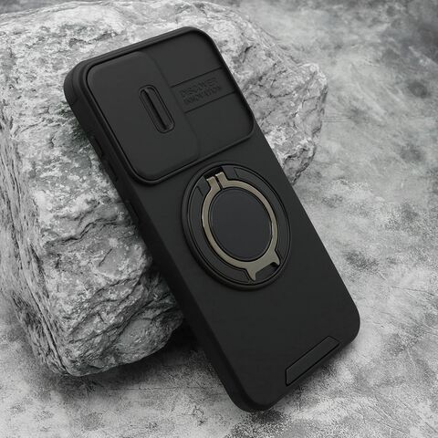 Zastitna maska (futrola) DEFENDER CAMSHIELD - Samsung A556 Galaxy A55 5G crna (MS).