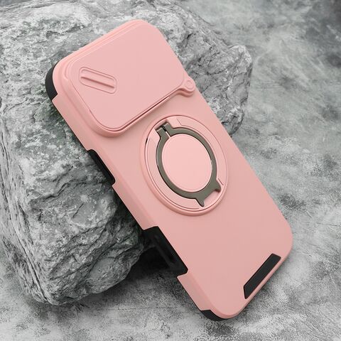 Zastitna maska (futrola) DEFENDER CAMSHIELD - iPhone 17 Pro Max (6.9) roze (MS).