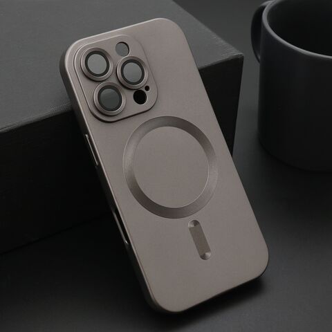 Zastitna maska (futrola) ELEGANT MAGSAFE - iPhone 16 Pro (6.3) siva (MS).