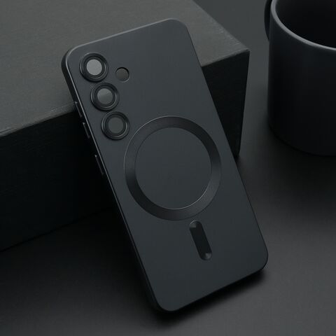 Zastitna maska (futrola) ELEGANT MAGSAFE - Samsung S921 Galaxy S24 5G crna (MS).