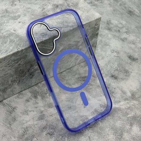 Zastitna maska (futrola) COLOR RING MagSafe - iPhone 17 plava (MS).