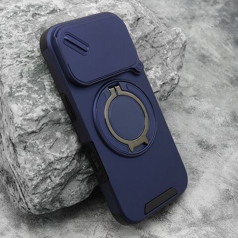 Zastitna maska (futrola) DEFENDER CAMSHIELD - iPhone 17 Pro plava (MS).