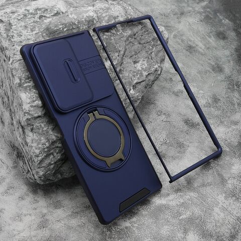 Zastitna maska (futrola) DEFENDER CAMSHIELD - Samsung F966B Galaxy Z Fold 7 5G plava (MS).