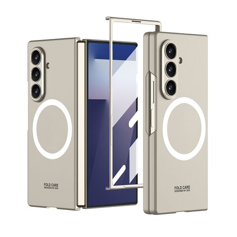 Zastitna maska (futrola) COLOR MagSafe - Samsung F966B Galaxy Z Fold 7 5G titanijum (GKK case) (MS).