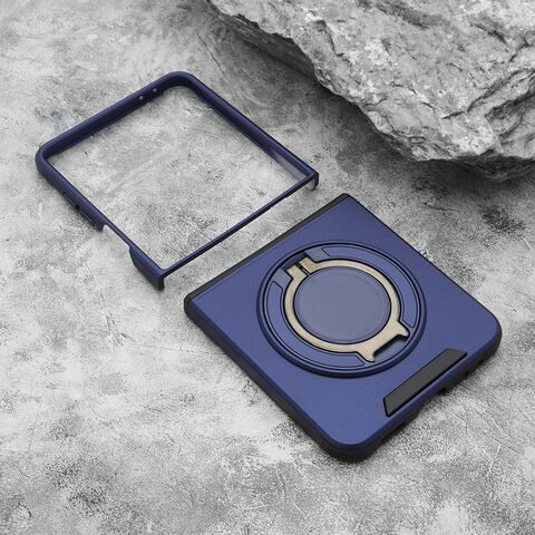 Zastitna maska (futrola) DEFENDER CAMSHIELD - Samsung F751B Galaxy Z Flip 7 5G plava (MS).