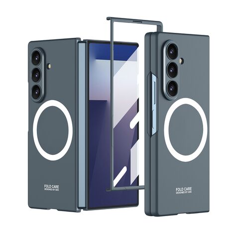 Zastitna maska (futrola) COLOR MagSafe - Samsung F966B Galaxy Z Fold 7 5G zelena (GKK case) (MS).