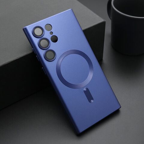 Zastitna maska (futrola) ELEGANT MAGSAFE - Samsung Galaxy S23 Ultra 5G plava (MS).