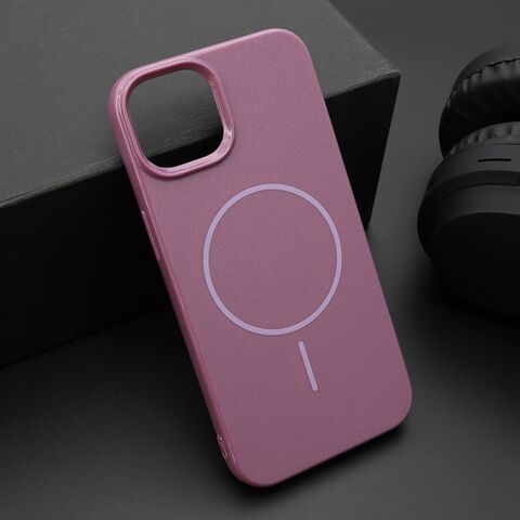 Zastitna maska (futrola) JELLY MagSafe - iPhone 13 (6.1) ljubicasta (MS).