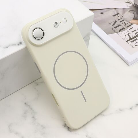 Zastitna maska (futrola) PASTEL DREAMS MagSafe - iPhone 17 Air bela (MS).