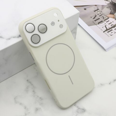 Zastitna maska (futrola) PASTEL DREAMS MagSafe - iPhone 17 Pro Max (6.9) bela (MS).