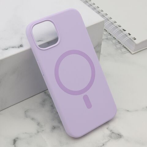 Zastitna maska (futrola) PURE MagSafe - iPhone 14 (6.1) ljubicasta (MS).