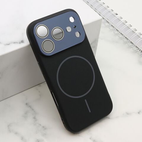 Zastitna maska (futrola) PASTEL DREAMS MagSafe - iPhone 17 Pro crna (MS).