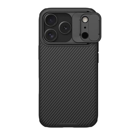 Zastitna maska (futrola) Nillkin Cam Shield Pro Magnetic - iPhone 17 Pro crna (MS).