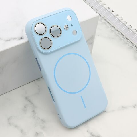 Zastitna maska (futrola) PASTEL DREAMS MagSafe - iPhone 17 Pro plava (MS).