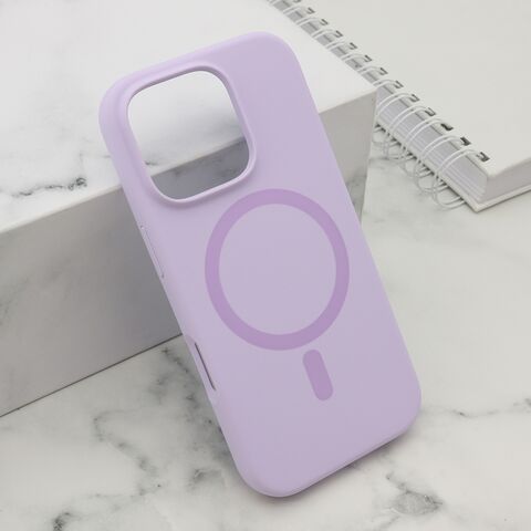 Zastitna maska (futrola) PURE MagSafe - iPhone 16 Pro (6.3) ljubicasta (MS).