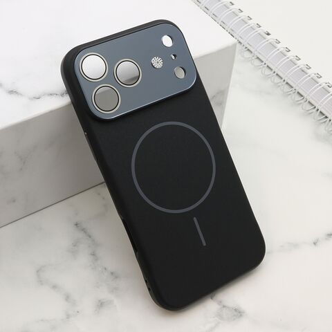 Zastitna maska (futrola) PASTEL DREAMS MagSafe - iPhone 17 Pro Max (6.9) crna (MS).