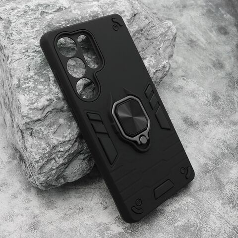 Zastitna maska (futrola) Square ring - Samsung S938 Galaxy S25 Ultra 5G crna (MS).